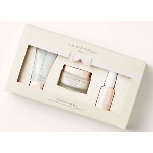 Lauren Conrad Beauty The Skincare Set Facial Cleanser Face Cream Toner Mist Set.